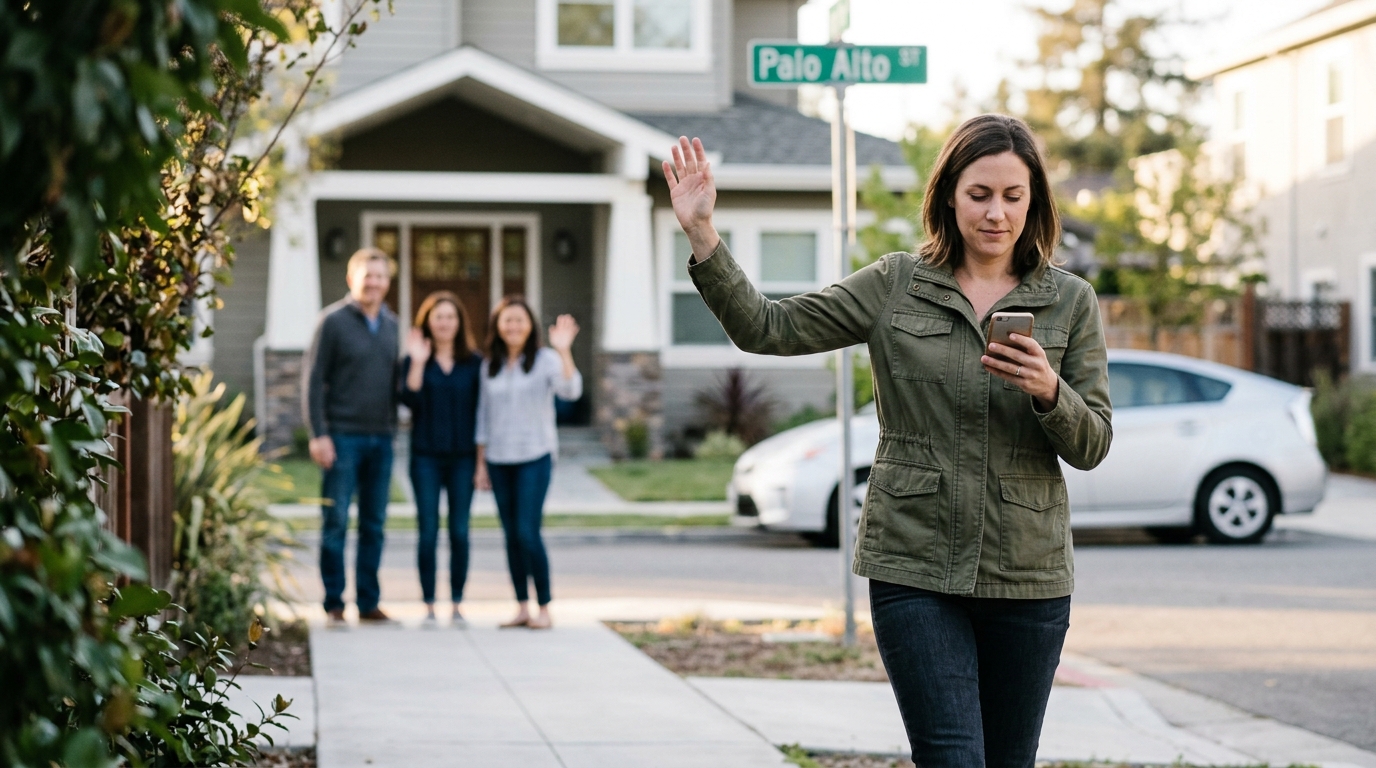 New App Tells Users Exactly When It Is Socially Acceptable to Stop Waving Goodbye — Silicon Valley startup WaveLength promises to eliminate driveway anxiety with real-time motion and relationship tracking.