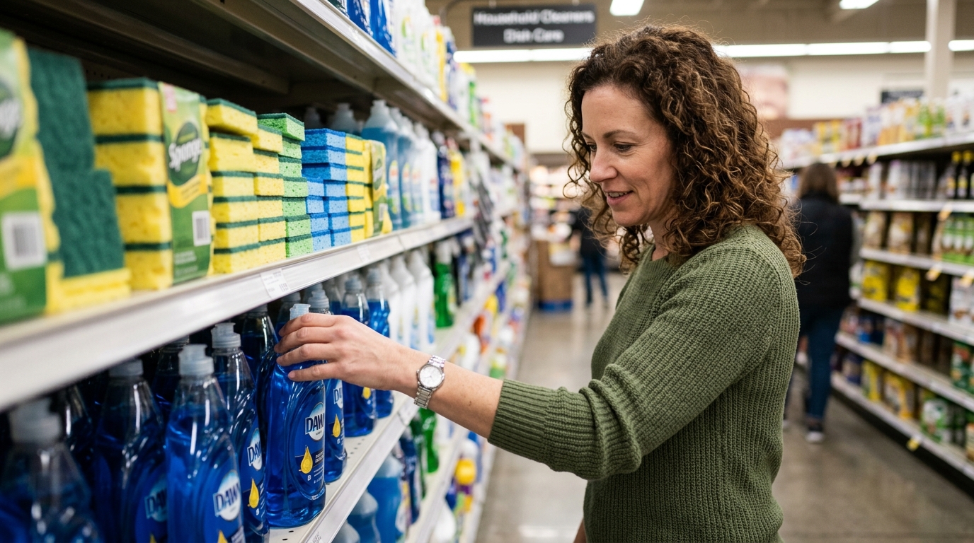 Brand Consultancy Spends $3.8 Million to Discover Consumers Buy Dish Soap Because It Is Near the Sponges — An 18-month biometric study by Vanguard Brands bypasses emotional resonance to find that customers simply grab the nearest liquid when wet