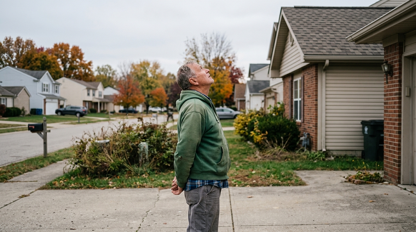 Census Bureau Officially Identifies 'Man Standing in Driveway Looking at Roof' as Distinct Ohio Demographic — A $4.2 million federal study confirms the existence of a stationary suburban population segment that neighbors have been steering lawnmowers around for decades.
