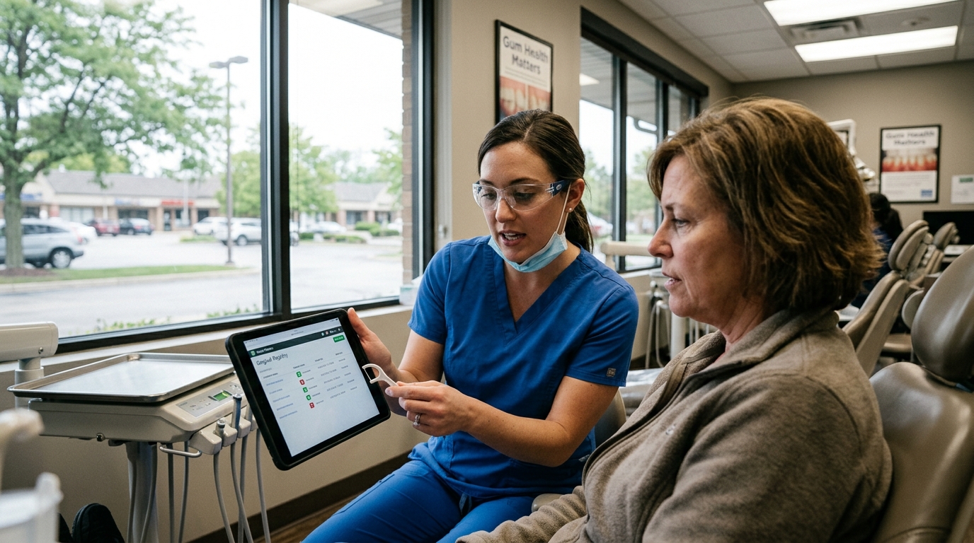 Suburban Dental Practice Launches Public 'Gingival Registry' to Combat Flossing Falsehoods — Oakridge Dental Associates introduces color-coded tier system and neighborhood mailers to target patients who claim they floss 'most days.'