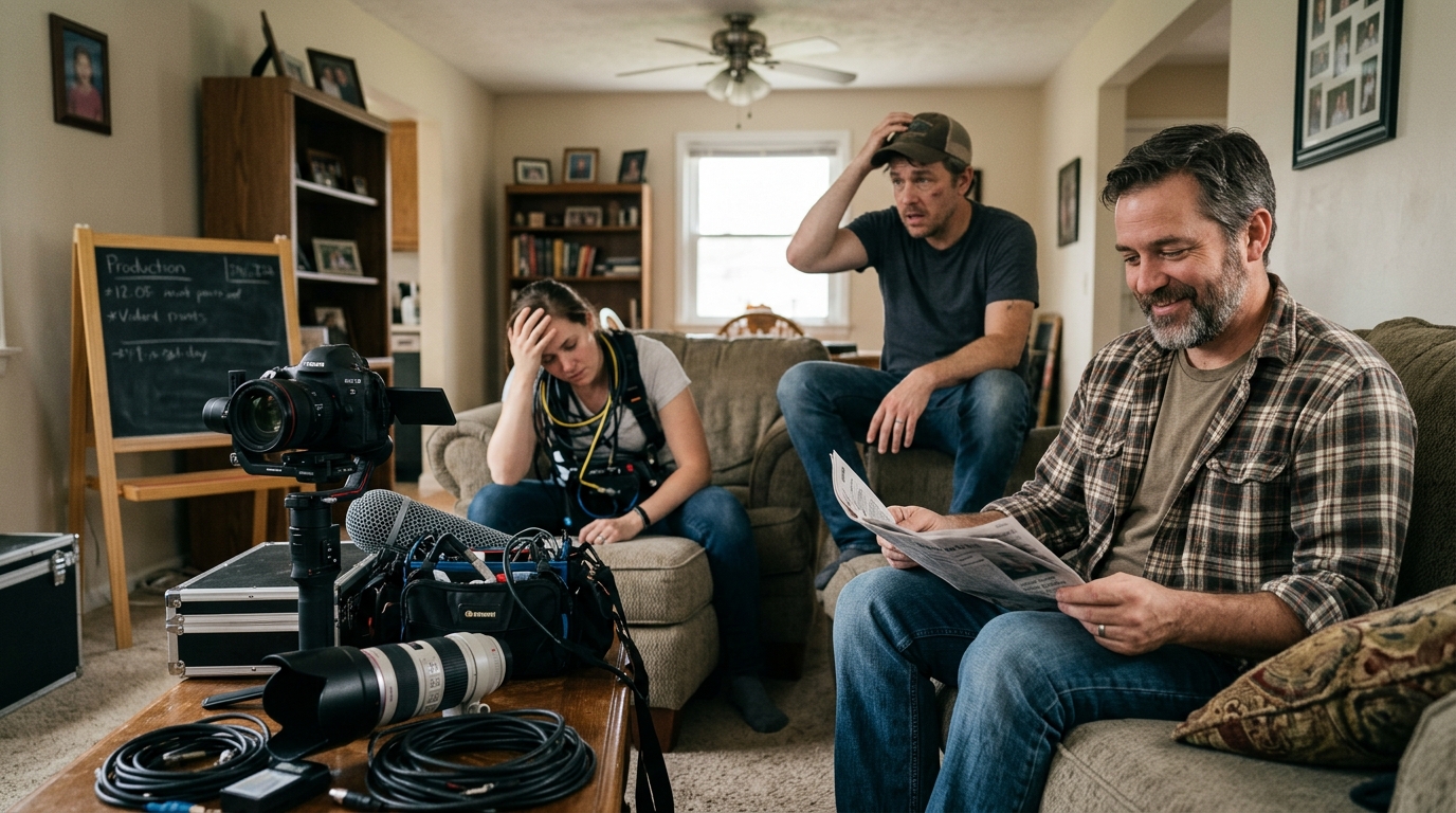 Prestige Documentary Crew Admits Defeat After Three Years Filming Ohio Man with No Inner Torment — Director Eleanor Vance concedes that 400 hours of footage reveals a database administrator who is simply satisfied with his life