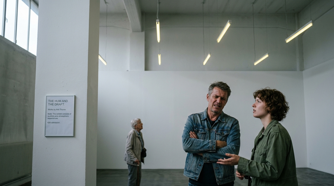 Geneva Museum Defends Modern Art Exhibit Consisting Entirely of Mild Draft and Fluorescent Hum — Patrons demand refunds after realizing the highly anticipated installation 'Presence' is just a 40-meter drywall corridor