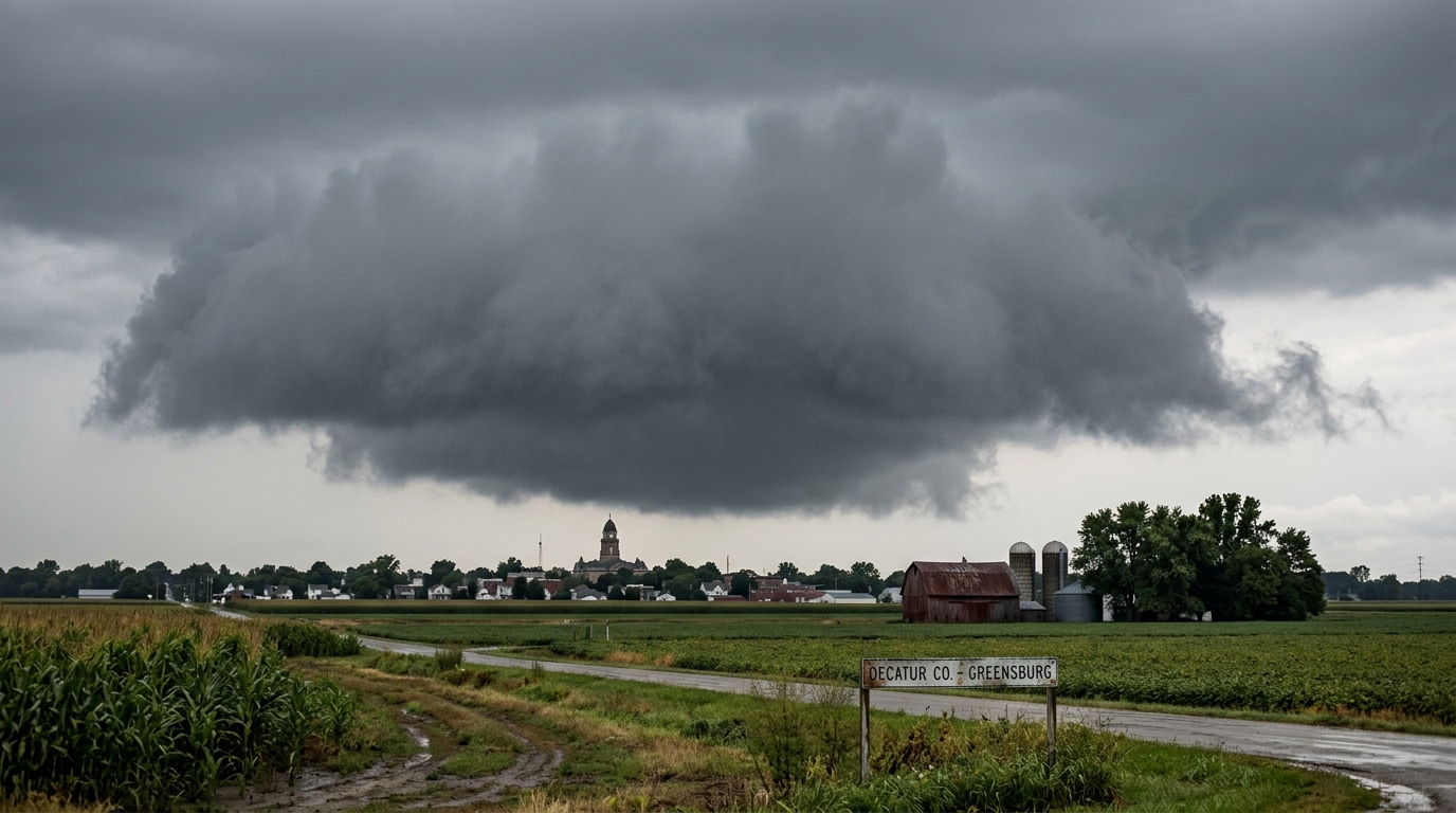 National Weather Service Classifies Indiana Rain Cloud as 'Pathologically Hesitant' — Meteorologists report the localized system has spent twelve days hovering over a suburban cul-de-sac without releasing precipitation or leaving