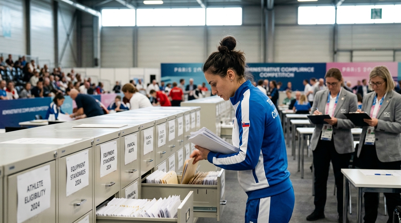 IOC Adds Administrative Compliance as Official Olympic Sport — Competitors in the new mixed-gender discipline will be judged on filing speed, margin consistency, and notary accuracy under high-pressure conditions.