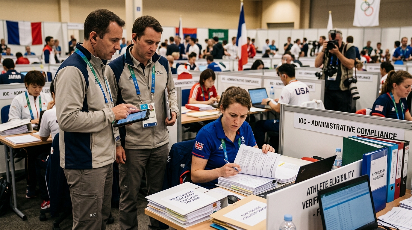 IOC Adds Regulatory Compliance to Summer Games Lineup — Competitors will be judged on filing speed, notary precision, and document-stapling alignment