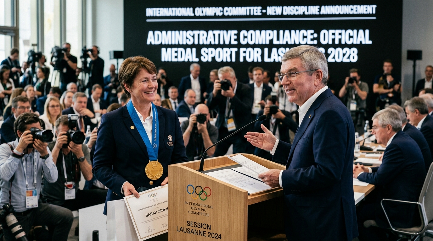 International Olympic Committee Debuts 'Administrative Compliance' as Official Medal Sport — Competitors at the Los Angeles 2028 Games will be judged on margin alignment, notarization speed, and triplicate clarity.