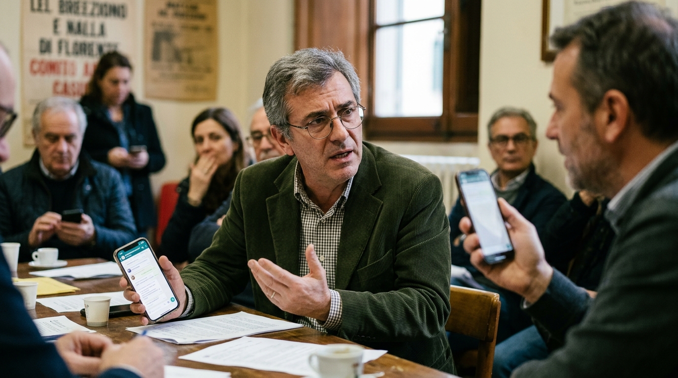 Niccolò Machiavelli Fails to Consolidate Power in Florence Neighborhood WhatsApp Group — The 16th-century political strategist struggles to suppress a splinter faction of residents protesting municipal compost guidelines.