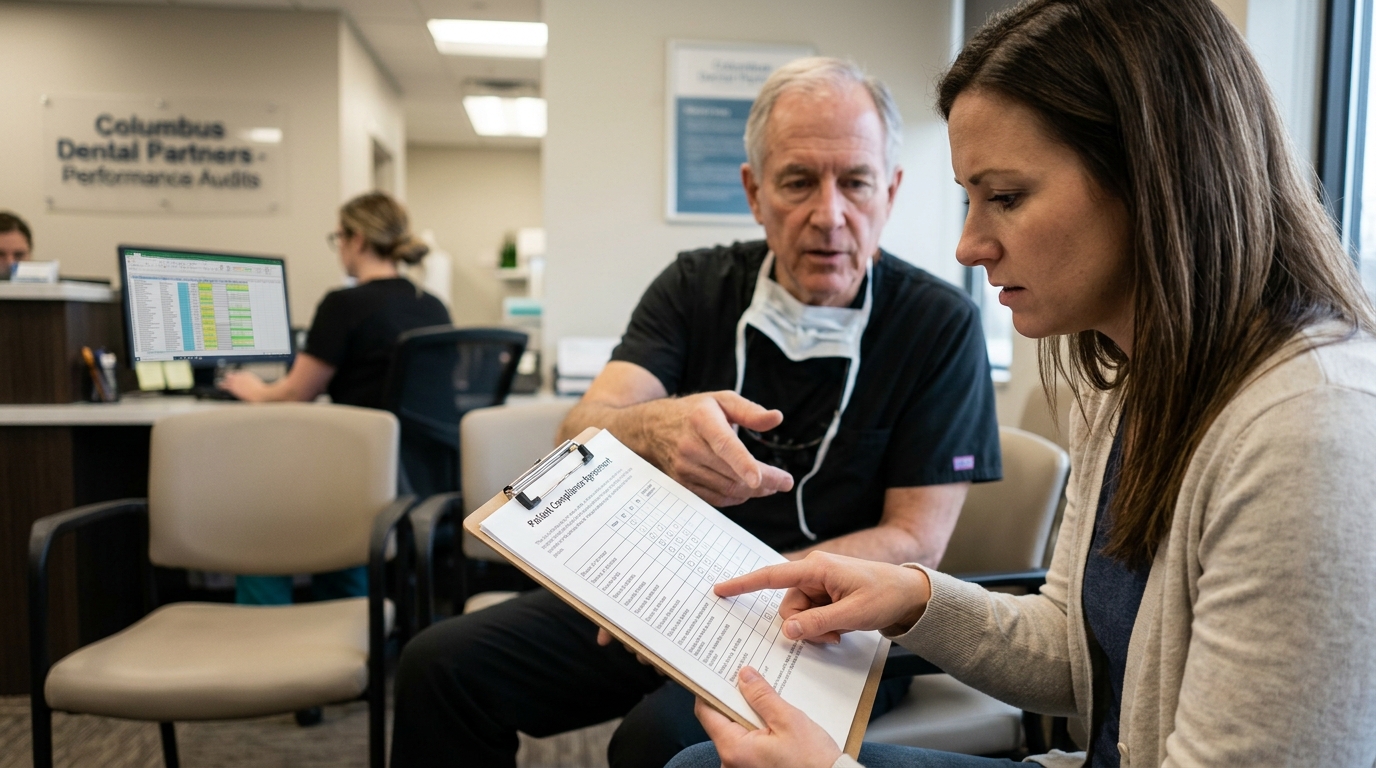 Ohio Dental Practice Launches Mandatory Flossing Compliance Program — Plaza Dental Associates deploys certified mail alerts, SMS tracking, and public performance boards to target patient hygiene lapses.