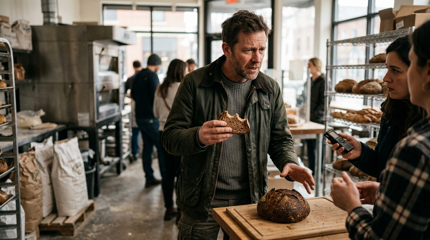 Physicist Who Traveled From 2142 Abruptly Ends Mission Over Quality of Modern Sourdough — Temporal researcher Dr. Aris Thorne says the 21st-century culinary renaissance is 'largely an aesthetic lie' and plans to return to his era