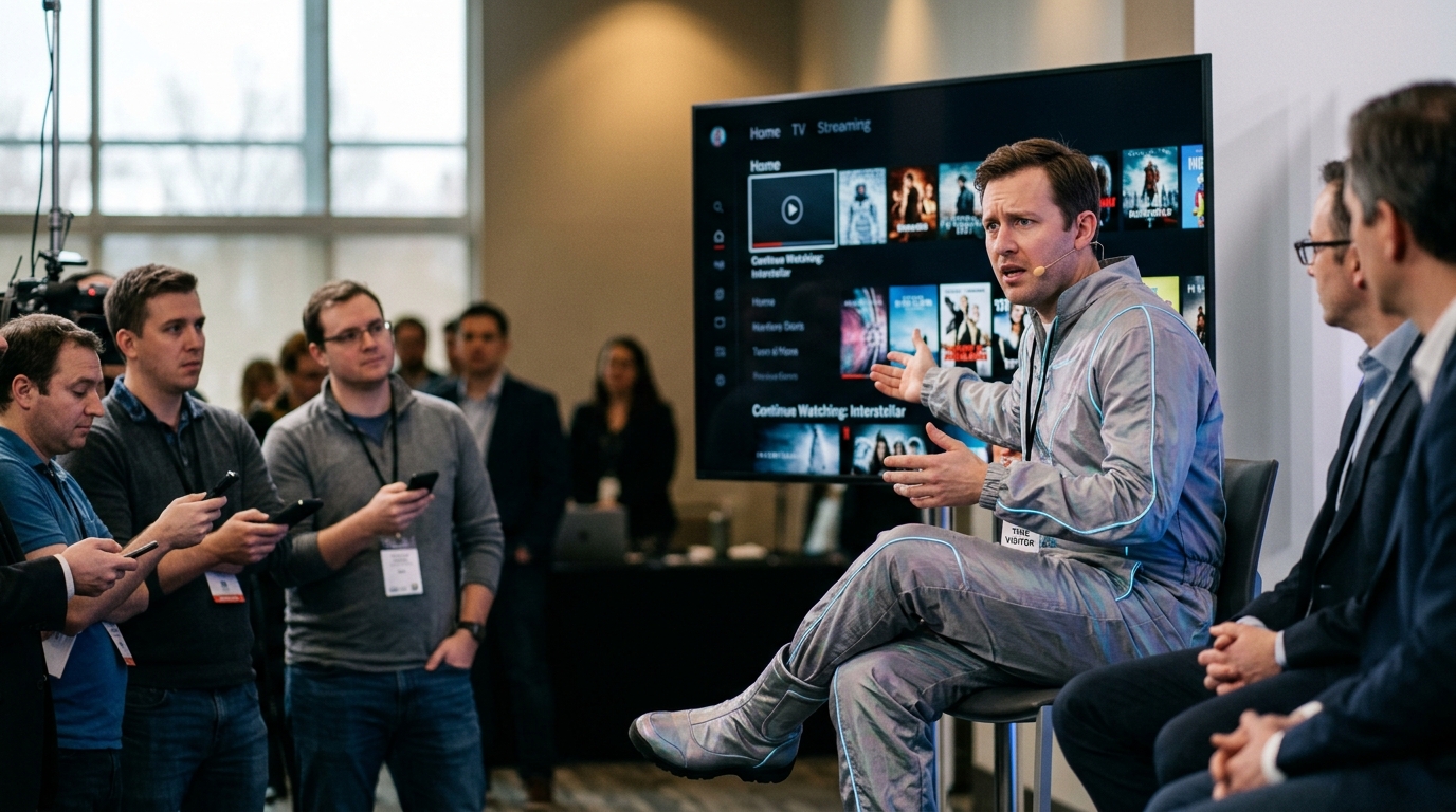 Visiting Time Traveler Expresses Profound Disappointment in Modern Streaming App Navigation — Dr. Aris Thorne, speaking from the year 2144, questioned why a civilization capable of mapping the human genome still requires three clicks to find the 'Continue Watching' queue.