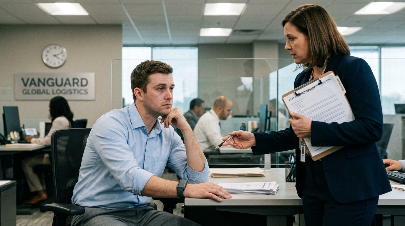 Vanguard Global Logistics Places 42 Employees on Performance-Based Relaxation Plans — Workers at the logistics firm face disciplinary action after biometric sensors reveal they failed to meet quarterly tranquility benchmarks.