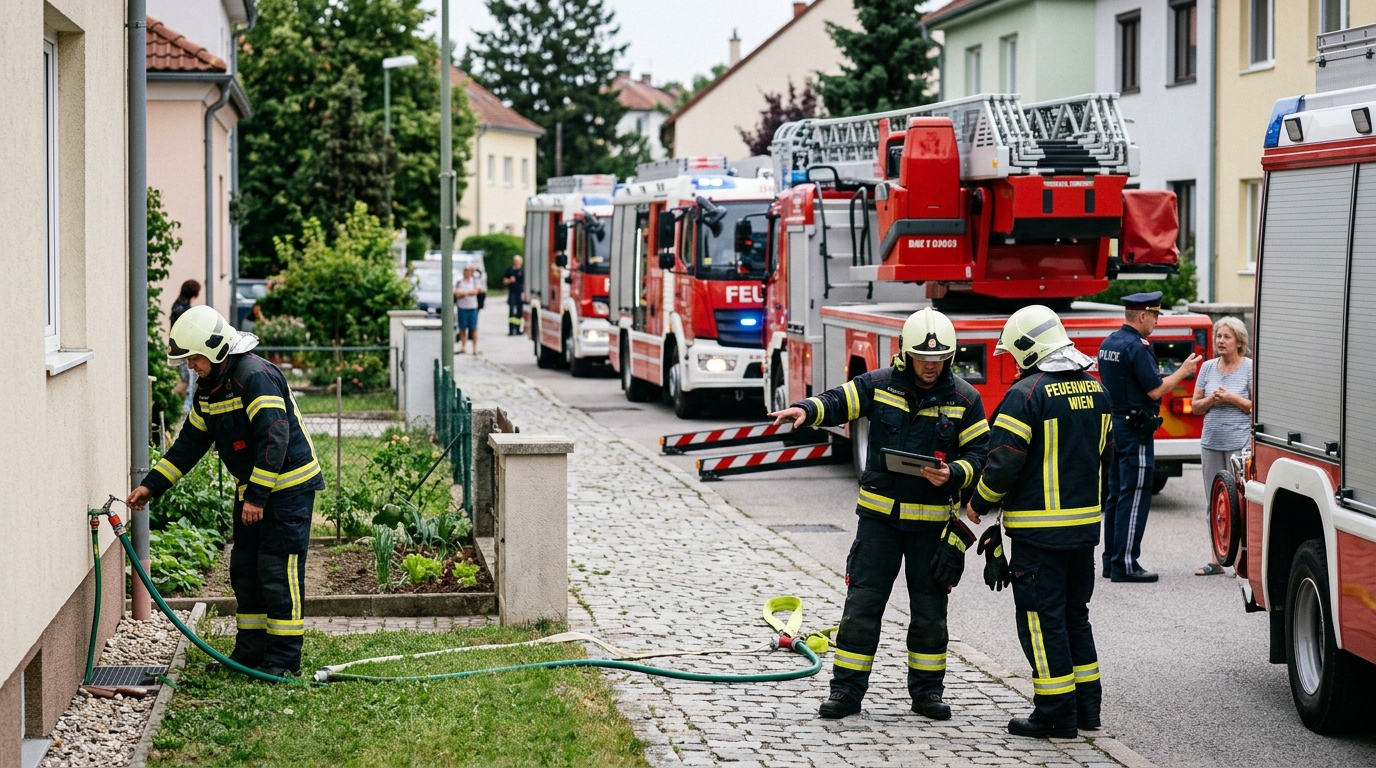 Vienna Emergency Services Deploy Full Fleet to Address Statistically Significant Garden Hose Leak — Municipal dispatchers acted on predictive software that flagged a minor plumbing variance as a critical statistical anomaly.