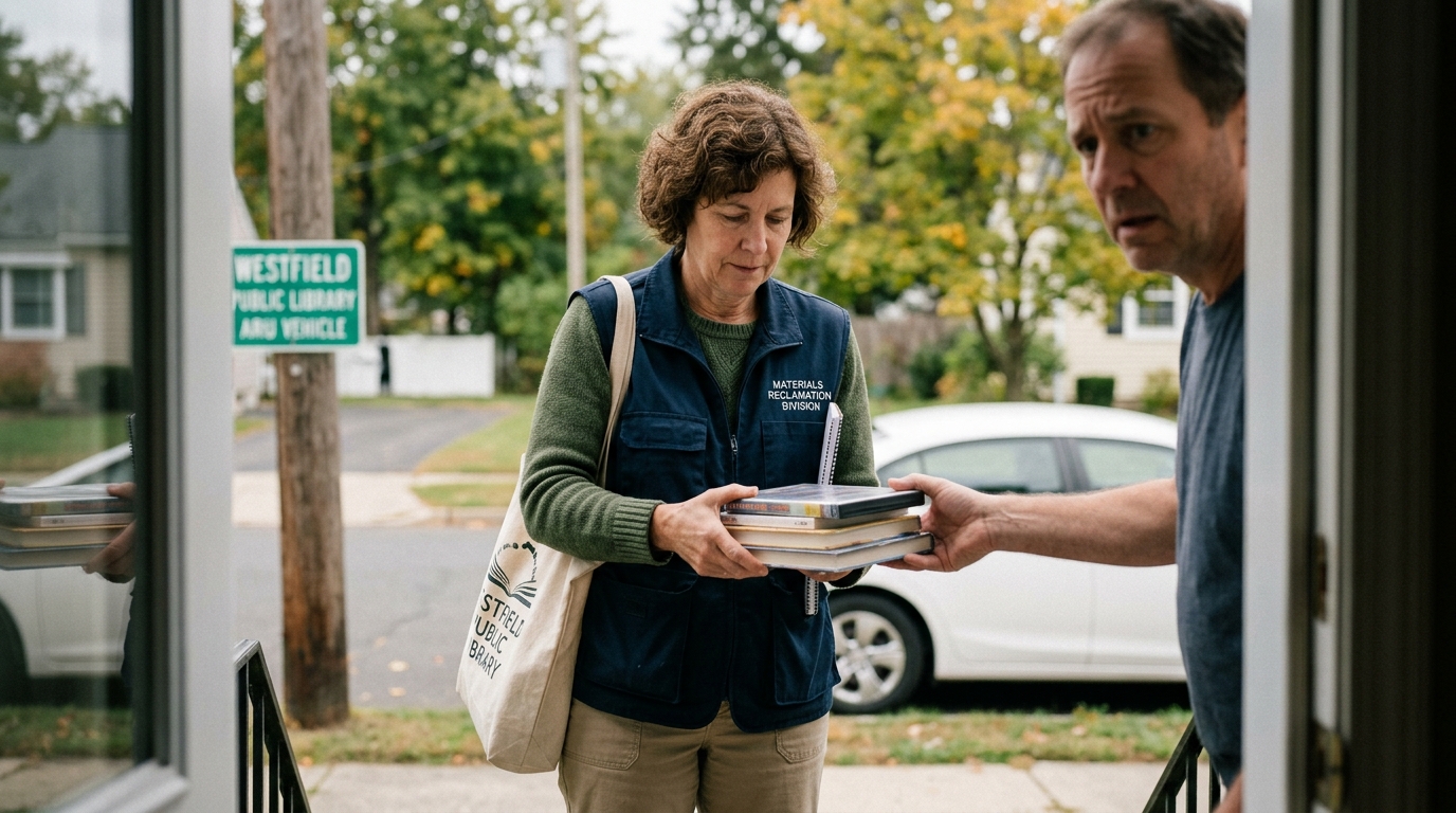 Westfield Public Library Establishes Active Recovery Unit for Overdue Materials — The municipal library system’s new Materials Reclamation Division employs forensic tracking, neighborhood canvassing, and tactical knocks to retrieve missing paperbacks.